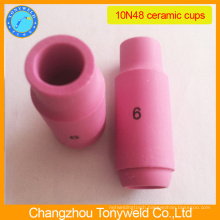 Tig welding torch part 10N48 ceramic nozzle